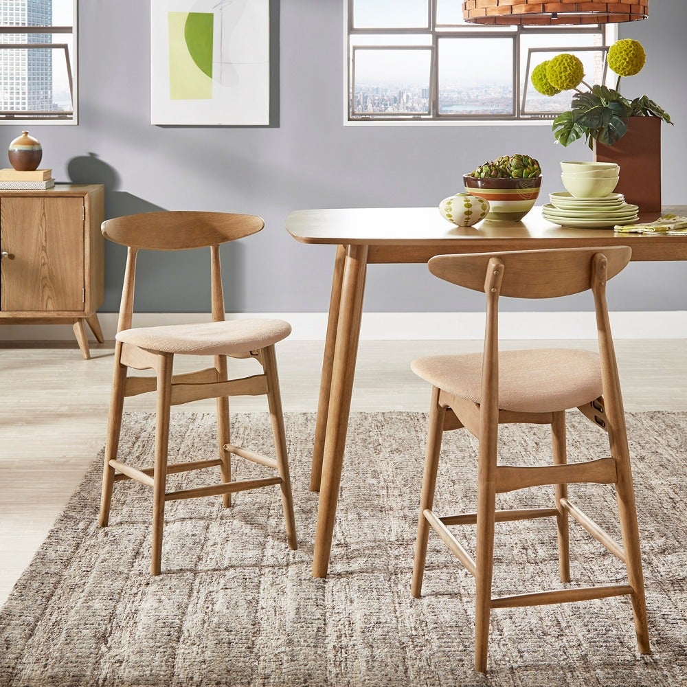 Counter height stools mid best sale century modern