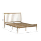 Gold Finish Metal Bed - Full (Full Size)