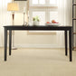 Wood Black Dining Table - Rectangular, 60-inch