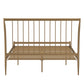 Gold Finish Metal Bed - Full (Full Size)