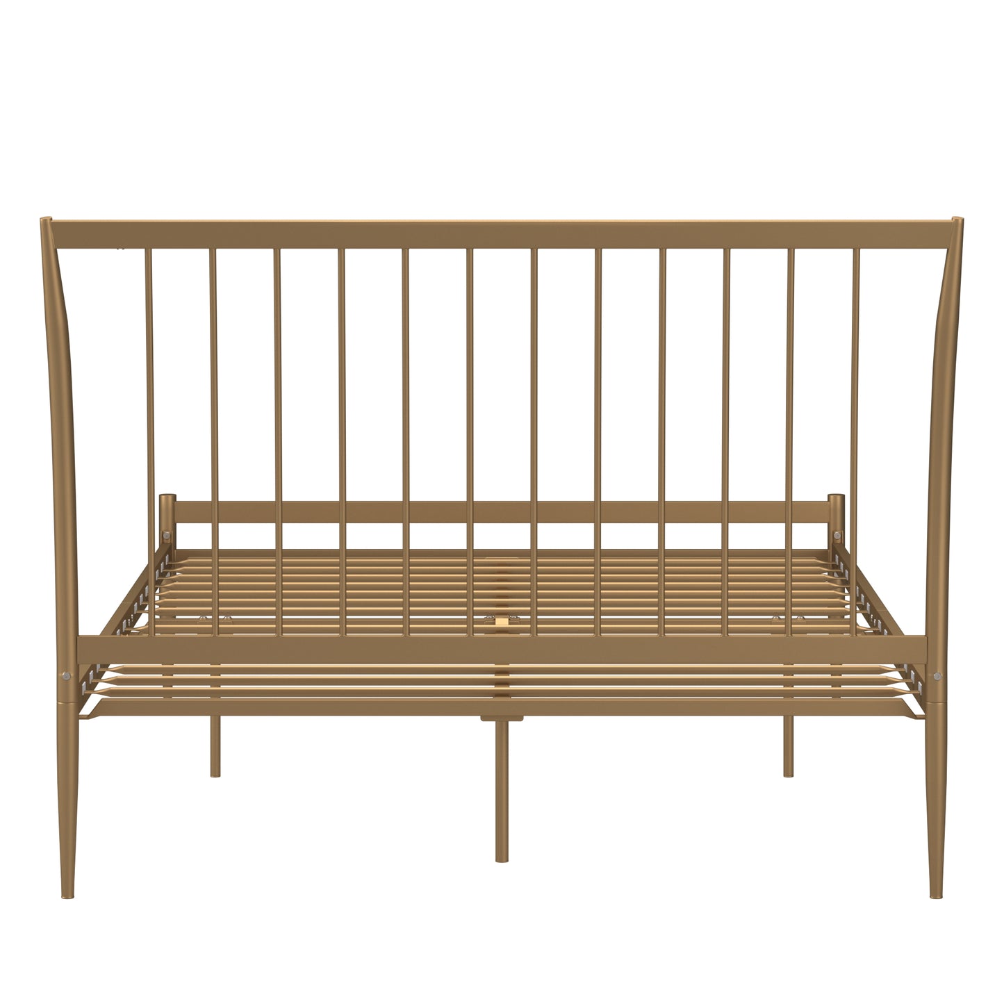 Gold Finish Metal Bed - Full (Full Size)