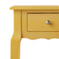 1-Drawer Wood Storage End Table - Banana Yellow