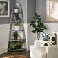 Corner Ladder Bookcase - Frost Gray