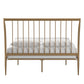 Gold Finish Metal Bed - Full (Full Size)