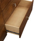 Wood 6-Drawer Dresser - Brown Finish