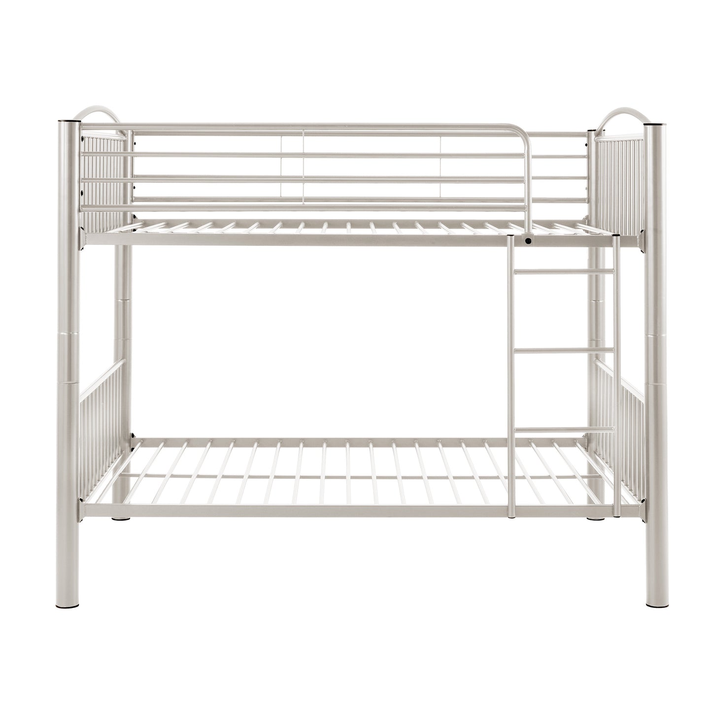 VersaFlex Metal Bunk Bed - White, Convertible Full over Full