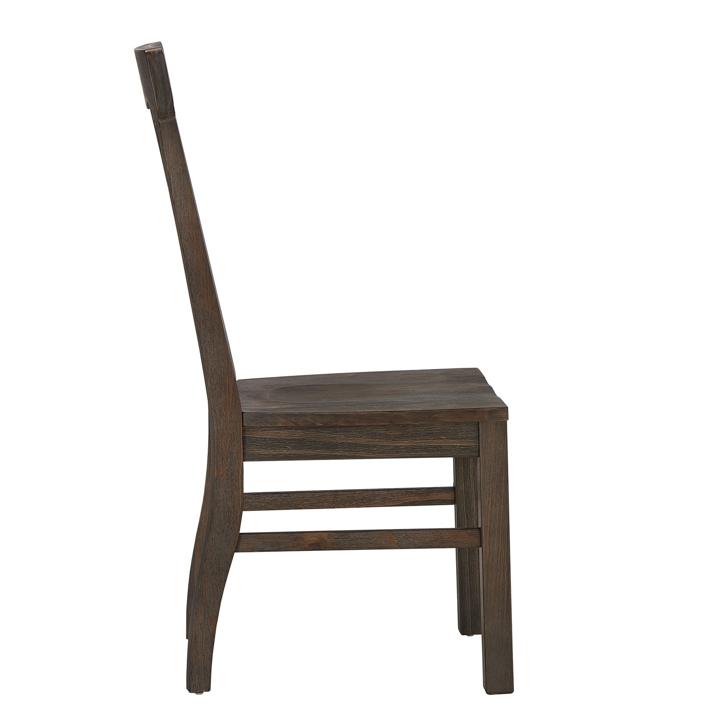 Wood Fiddle Back Dining Chairs (Set of 2)