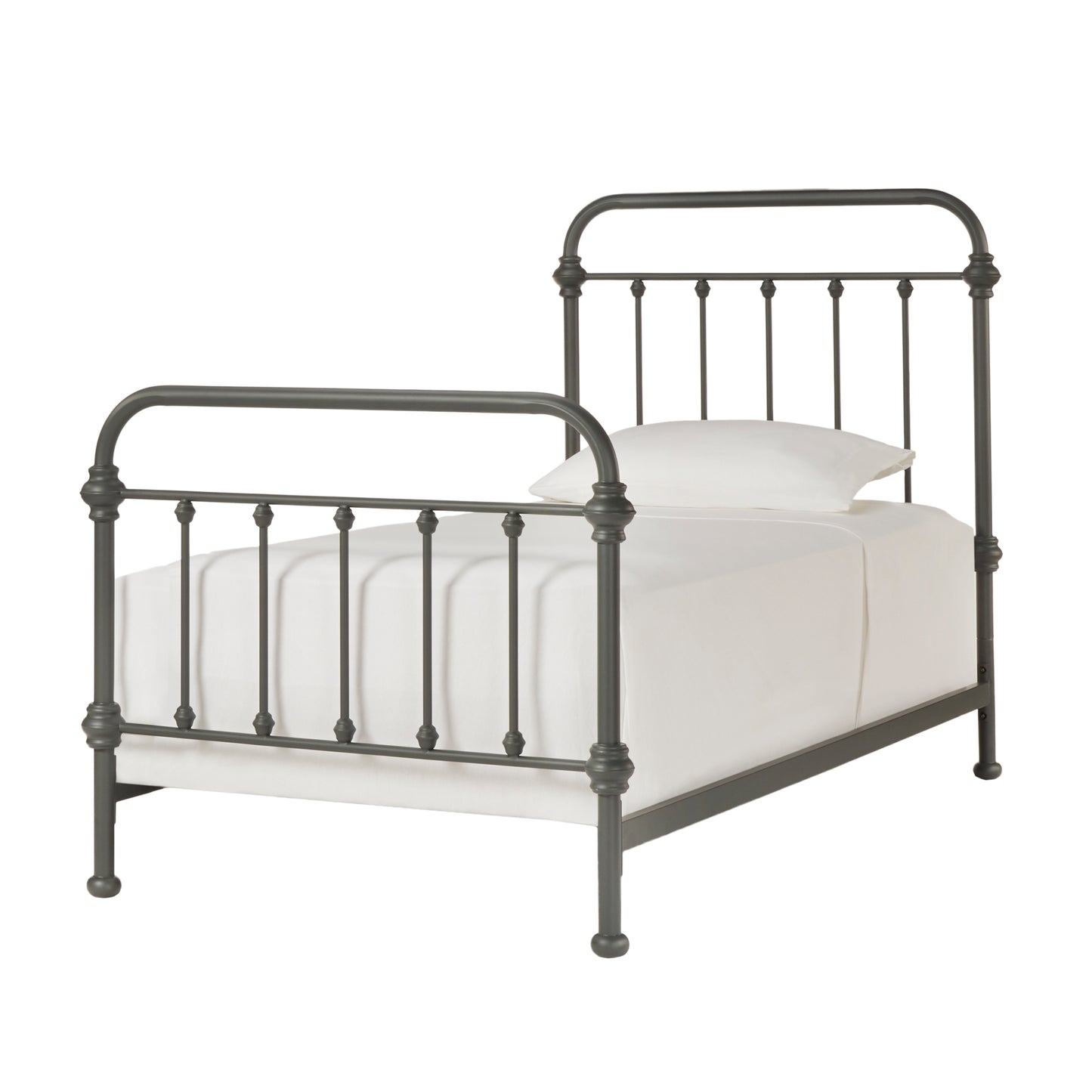 Bed - Frost Gray, Twin (Twin Size)