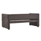 Tufted Nailhead Daybed - Dark Gray Linan, No Trundla