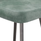 Upholstered Dining Chairs (Set of 2) - Teal PU Leather