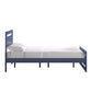 Rectangular Cutout Panel Platform Bed - Twilight Blue, Queen