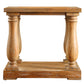 Rustic Pine Baluster 3-Piece Table Set