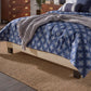 Adjustable Diamond Tufted Camelback Bed - Beige, Full