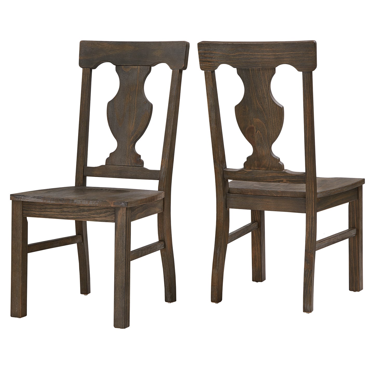 Wood Extendable Dining Set - 7-Piece Set