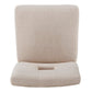 Keyhole Back Dining Chairs (Set of 2) - Beige Linen