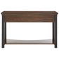 Wood Finish Sofa Table - Dark Cherry Finish