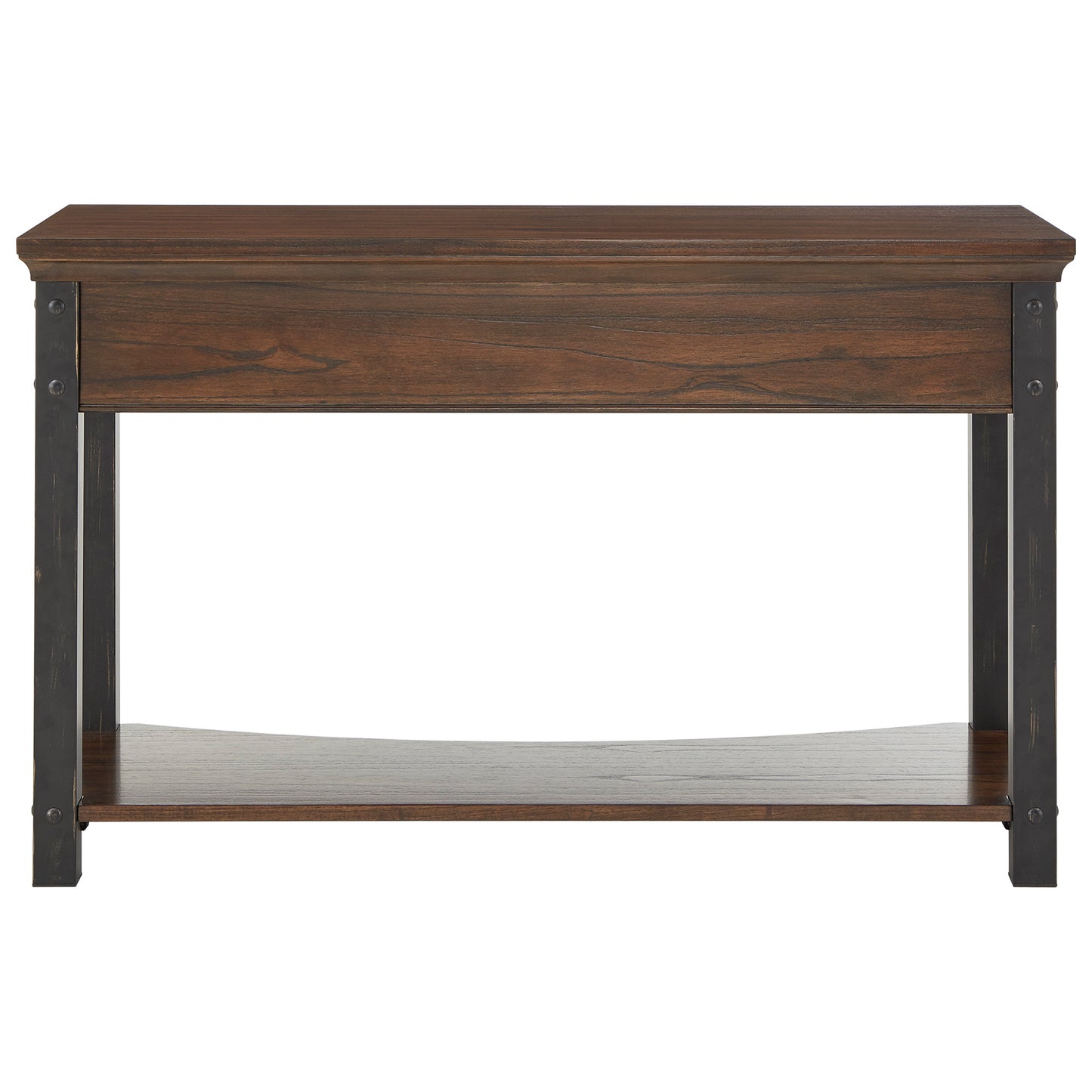 Wood Finish Sofa Table - Dark Cherry Finish