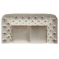 Chesterfield Loveseat - Beige Linen