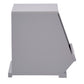 Modular Stacking Storage Bins - Frost Gray, 1 Box