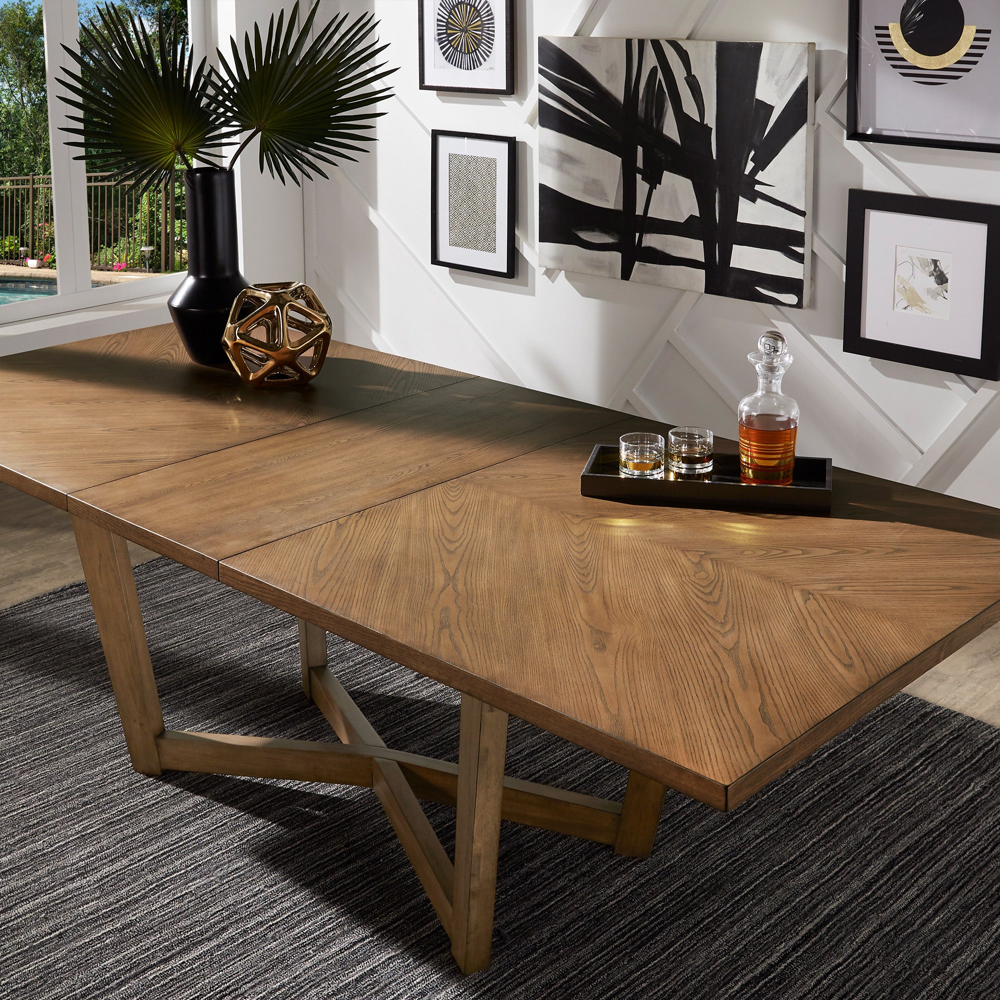 Dark wood on sale dining furniture