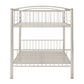 VersaFlex Metal Bunk Bed - White, Convertible Full over Full