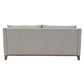 Fabric Sofa with Down Feather Cushions - Gray