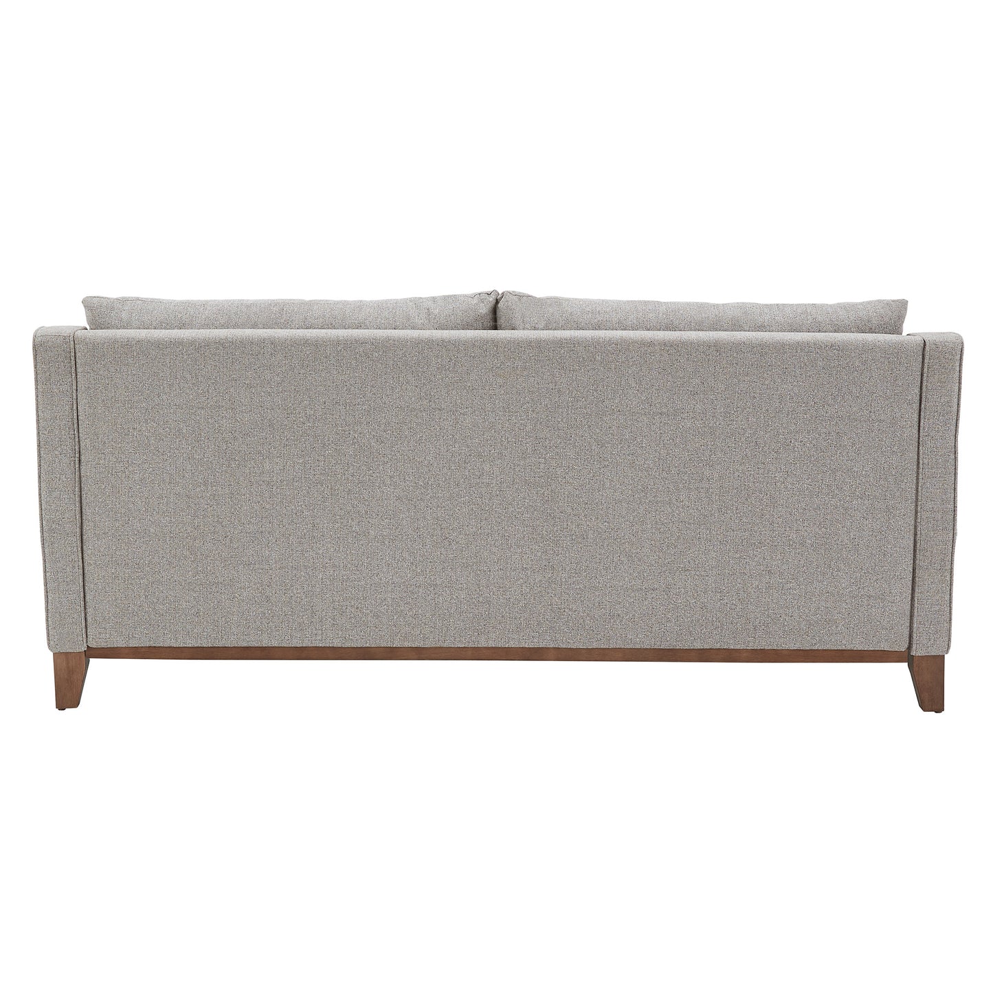 Fabric Sofa with Down Feather Cushions - Gray