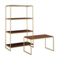 Natural Finish Modular Stackable Bookcase