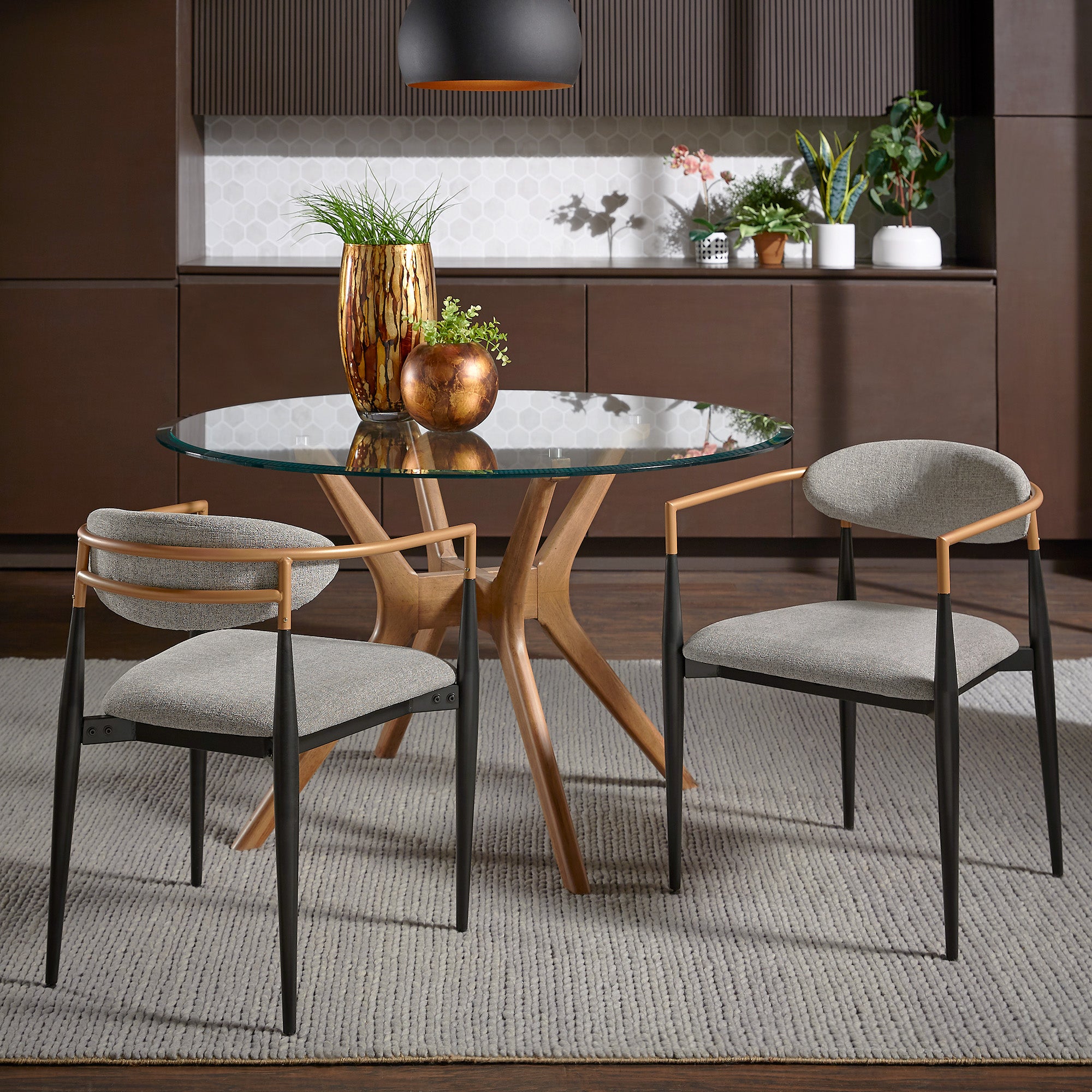 Mid mod dining online set