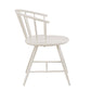 Slope Low Back Windsor Metal Side Chairs (Set of 2) - White