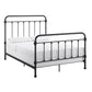 Graceful Lines Victorian Metal Bed - Black Finish, Full Size (Full Size)