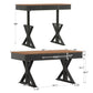 Adjustable Height X-Base Standing Desk - 59-inch