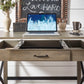 Lift Top Desk with Charging Station - Gray