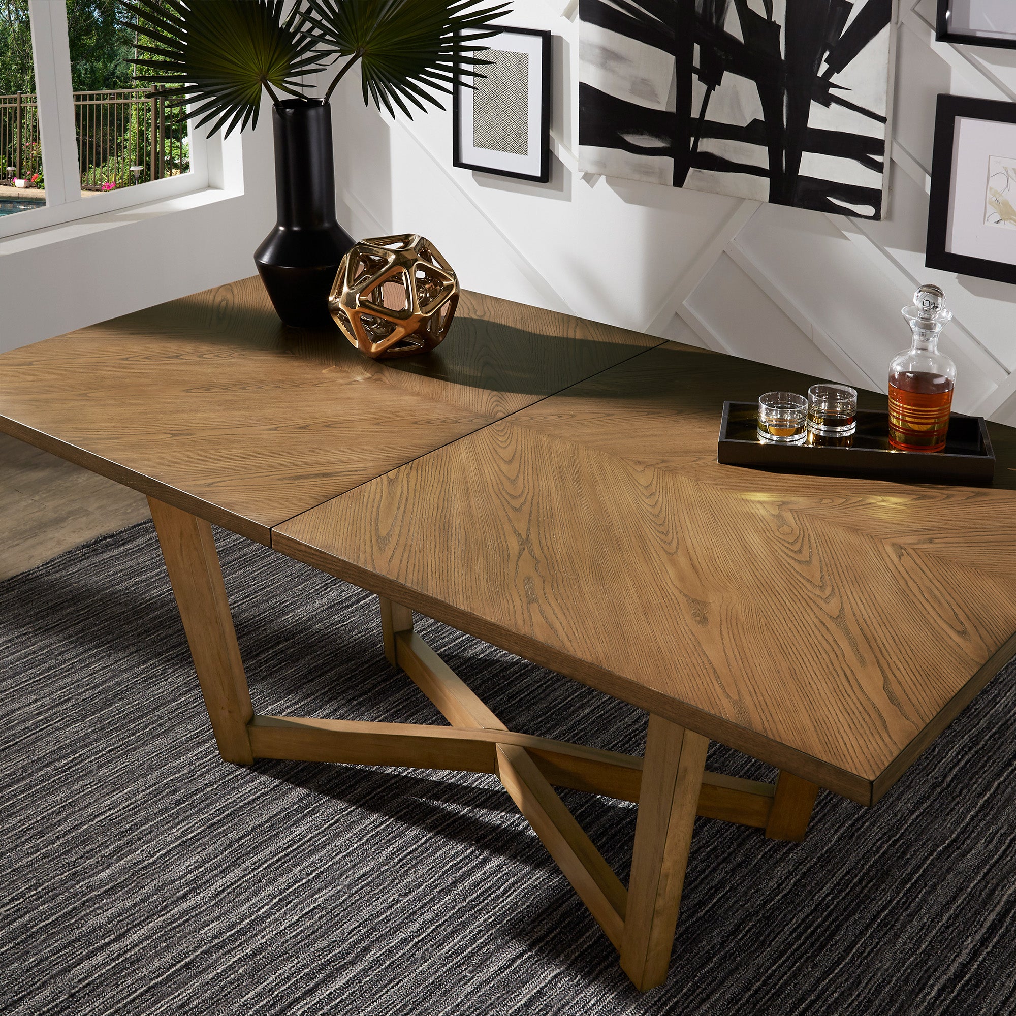 6 person discount oak dining table