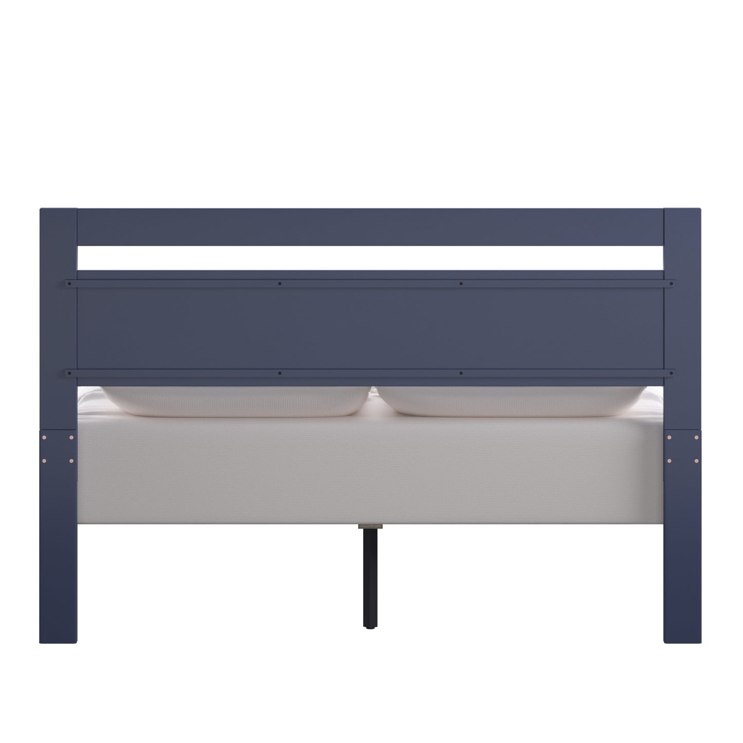 Rectangular Cutout Panel Platform Bed - Twilight Blue, Queen