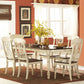 Two-Tone Extending Dining Table - Antique White