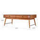 Wood 2-Drawer Coffee Table - Brown