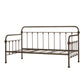 Antique Iron Metal Twin Daybed - Dark Bronze