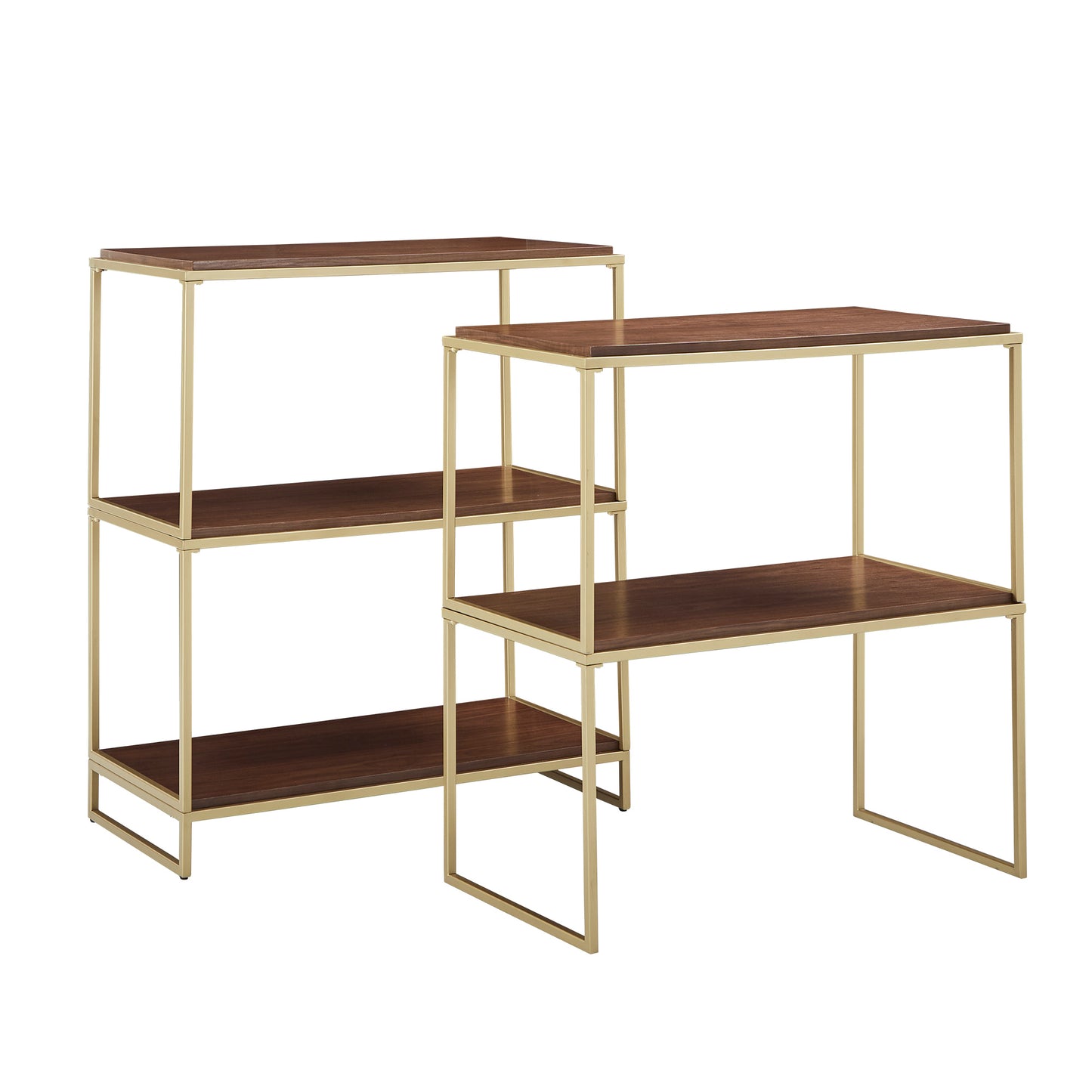 Natural Finish Modular Stackable Bookcase