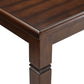 Espresso Finish Rectangular Dining Table