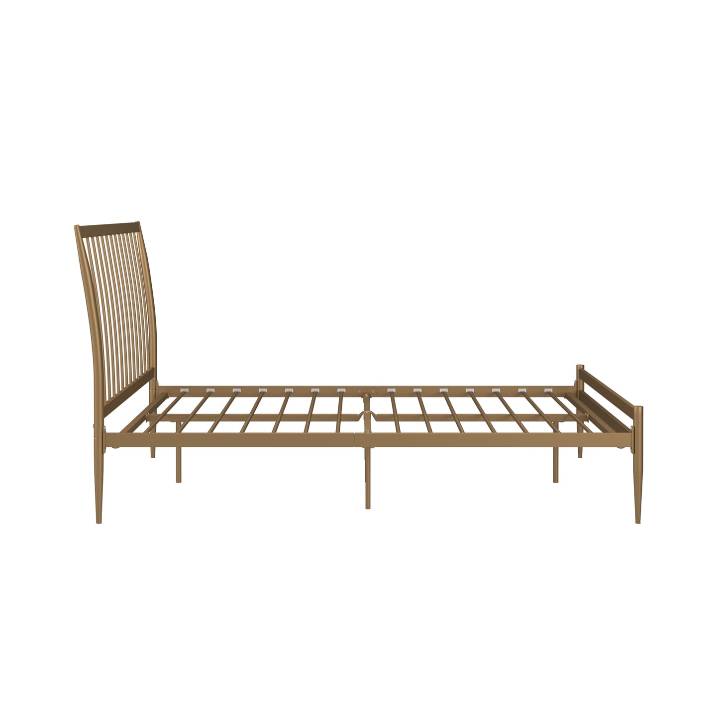 Gold Finish Metal Bed - Full (Full Size)