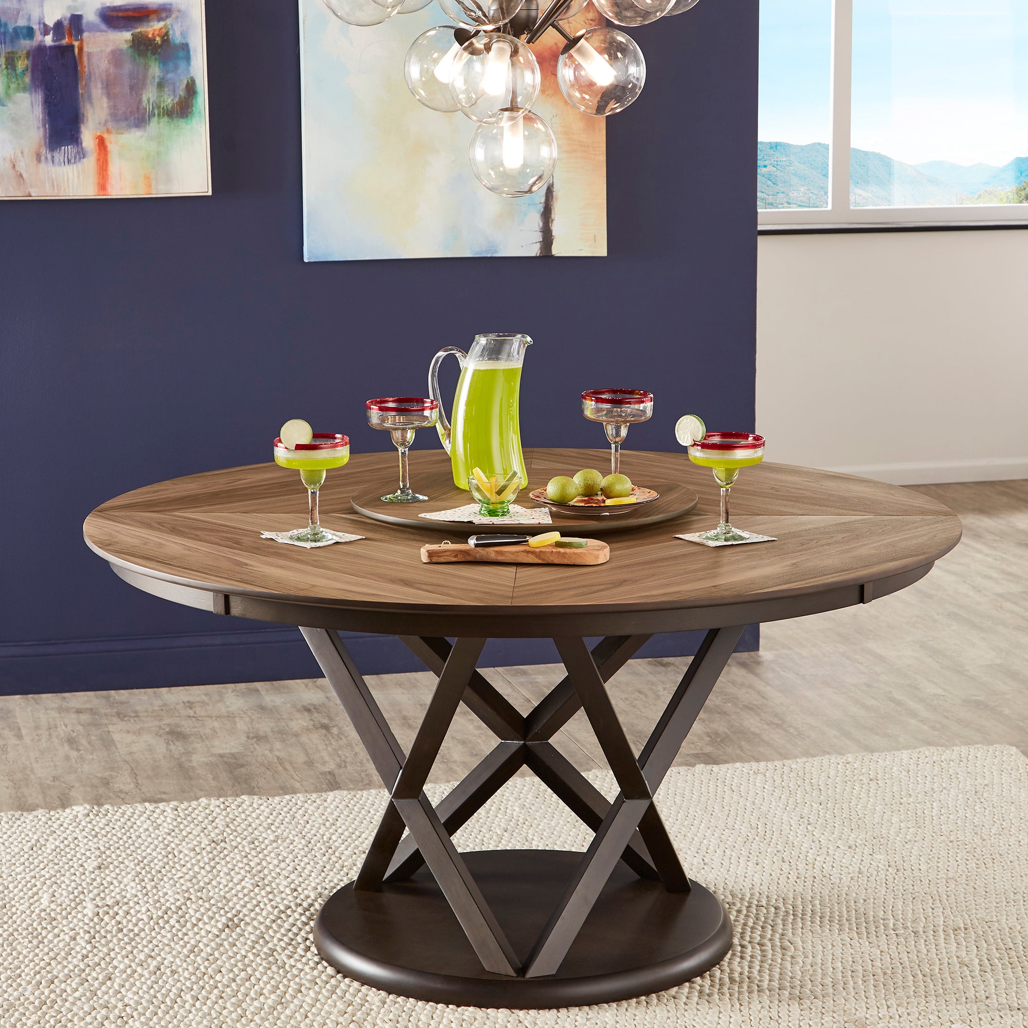 Espresso wood dining table online