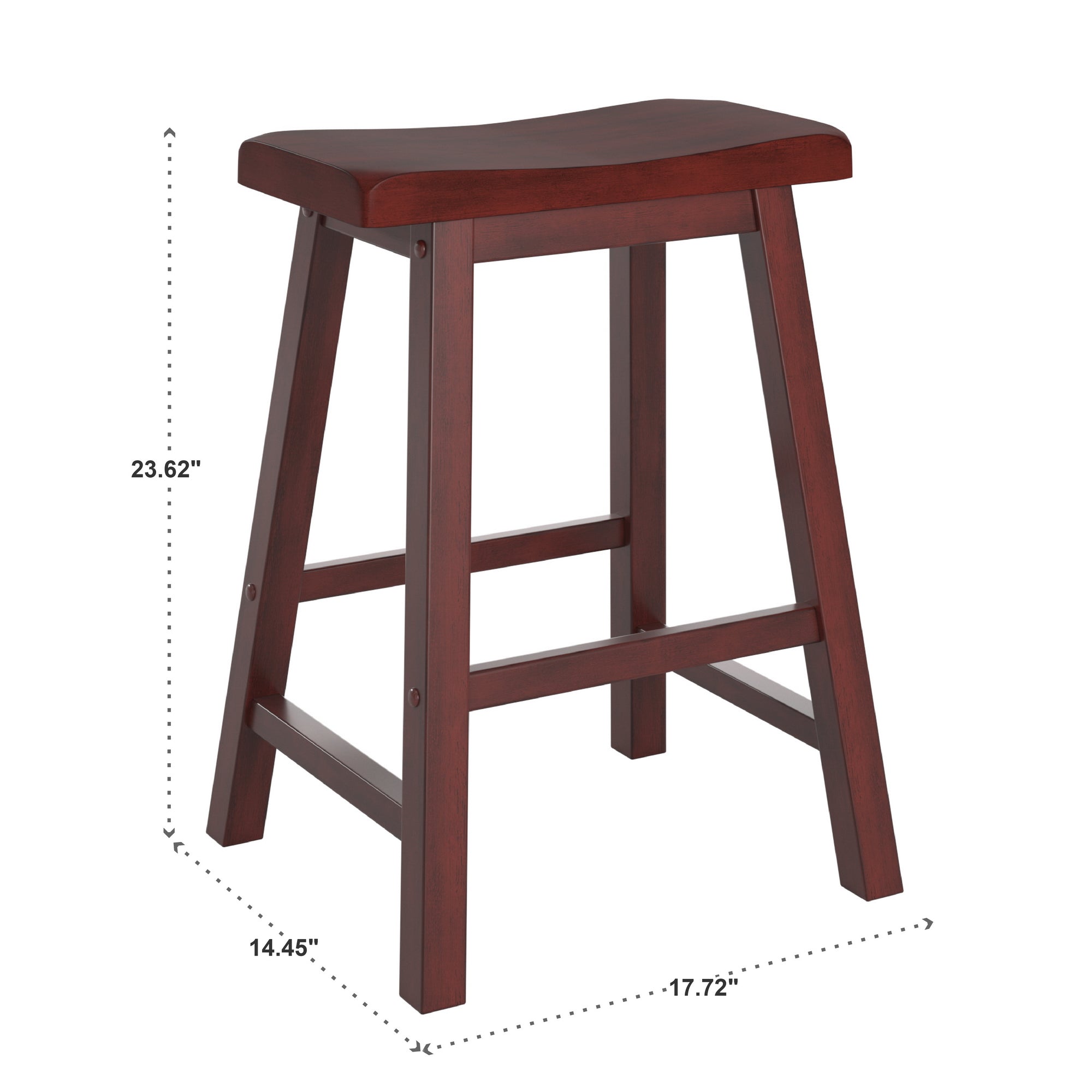 Backless saddle best sale seat counter stools