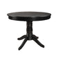 Wood Black Dining Table - Round, 42-inch