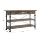 Industrial Rustic Media TV Stand