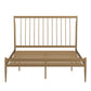 Gold Finish Metal Bed - Full (Full Size)