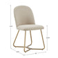 Linen Upholstered Dining Chairs (Set of 2) - Beige