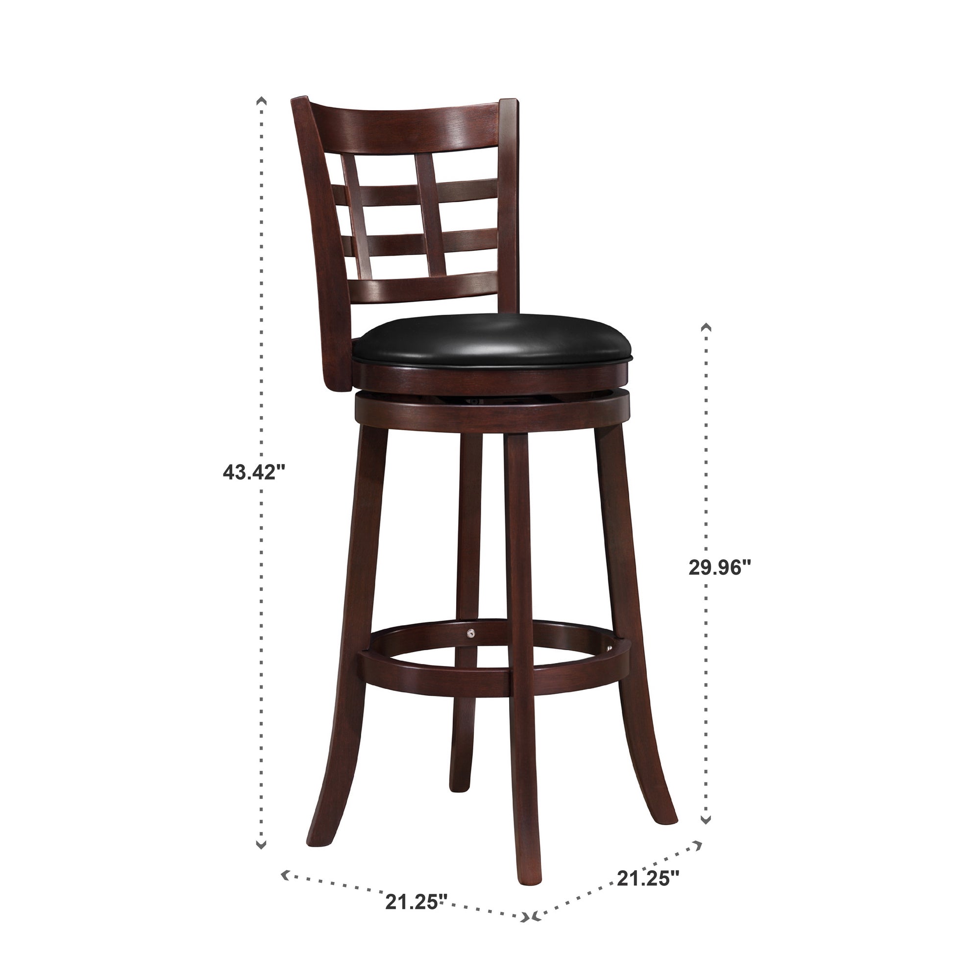 Solid cherry bar discount stools