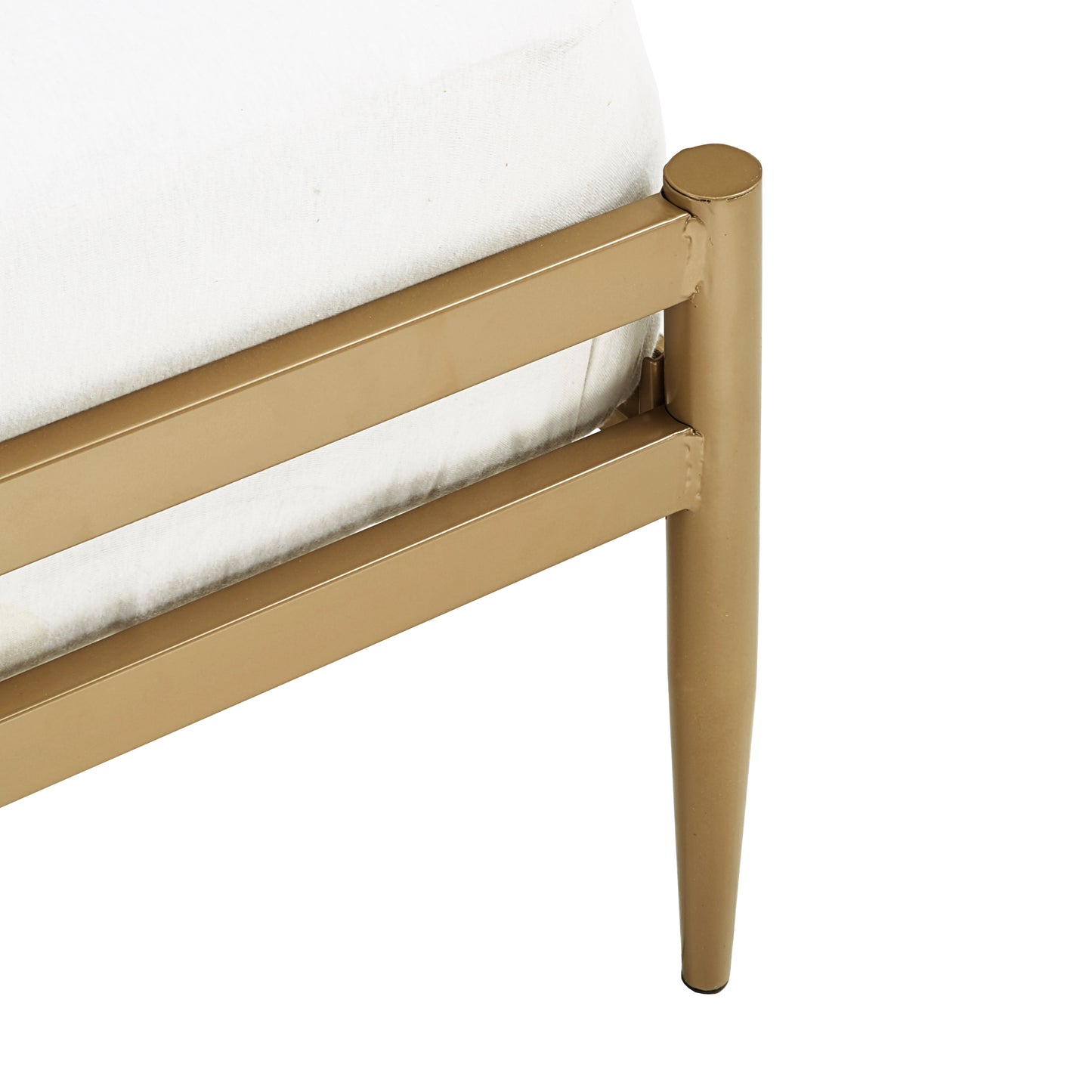 Gold Finish Metal Bed - Full (Full Size)