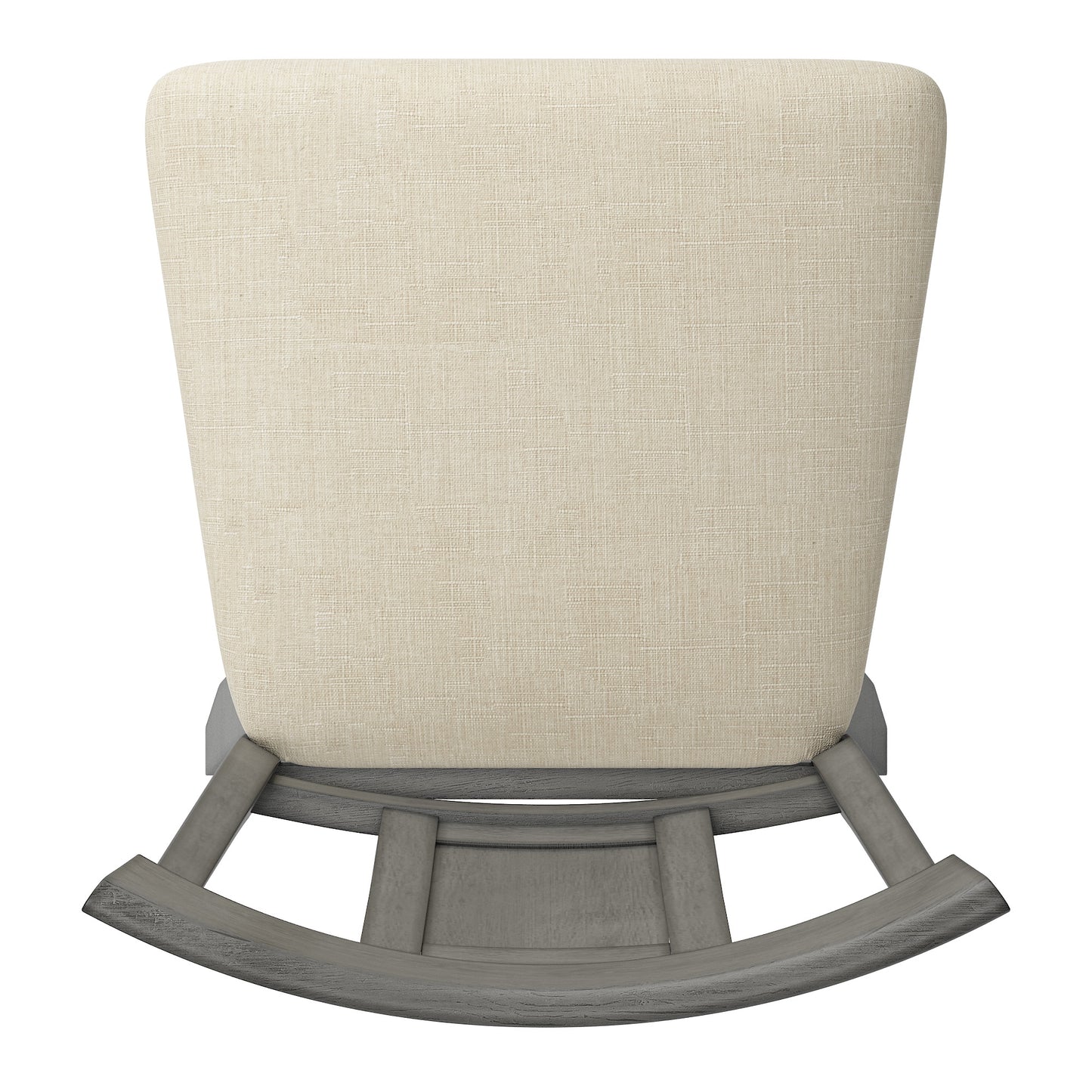 Panel Back Wood Swivel Bar Stool - Antiqua Gray Finish